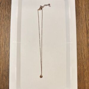 Elegant and Simple Bronze Necklace